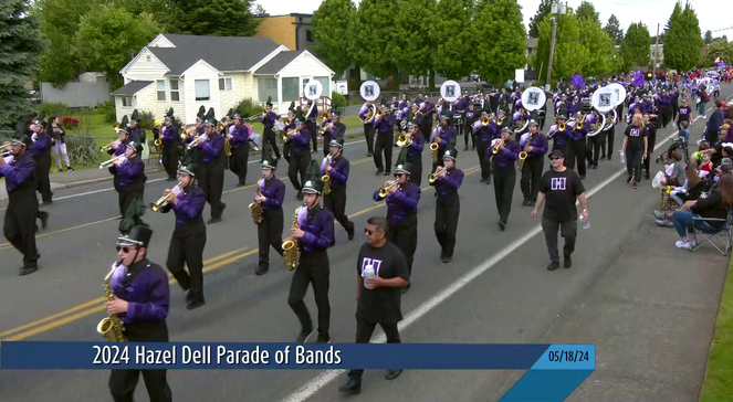 2024 Hazel Dell Parade of Bands (05-18-24)