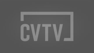 CVTV greyscale logo